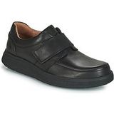 Clarks Un Abode Strap Zwart Heren Instapschoen Maat 40
