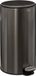 5Five Delta Afvalemmer - 30L - Zwart - Met Soft-close en Pedaal