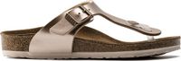 Birkenstock Gizeh Kids Slippers Electric Metallic Copper Regular-fit | Goud | Imitatieleer | Maat 39 | 1012525