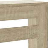 vidaXL Radiatorombouw 78x20x82 cm bewerkt hout sonoma eikenkleurig