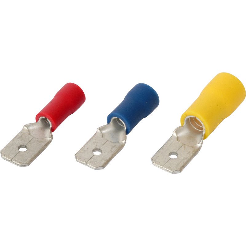 Toolstation Vlaksteker 2,5mm blauw (100 Stuks)