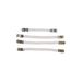 MSV 130071 4 spanvoorziening voor hoezen, wit, 8 x 0,1 x 0,1 cm