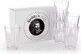 Buddy's Bar - drinkbekers set 6 stuks - Tritan kunststof - 150 ml - BPA vrij - transparant