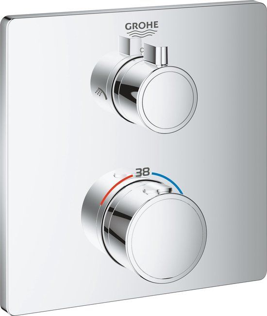 GROHE Grohtherm thermostatische inbouw douchekraan - Chroom