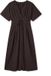 Vero Moda VMESTRID Lange jurk Chocolate brown