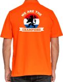 Bellatio Decorations Shoppartners Bv Grote maten oranje fan poloshirt voor heren - Holland kampioen met leeuw - Nederland supporter - EK/ WK shirt / outfit XXXXL