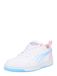 PUMA Rebound V6 Lo Jelly Heaven Jr schoenen, wit, levendig blauw, roze, maat 38
