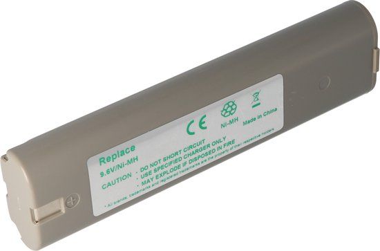 Replace Accu voor Makita 9000, 9001, 9002 - 9.6V 3.0Ah - Vervanger