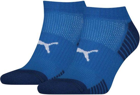Puma Sport Cushioned Sneakersokken (2-pack) - Blauw - Maat 35-38