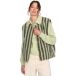 Cardigan en peluche à rayures sans manches femme 24 couleurs