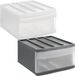 Rotho SYSTEMIX Design Ladekast 34x39.5x20.3 cm Antraciet