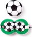 Reiskussen Relaxeazzz Plüsch Fußball Reisekissen & Schlafmaske