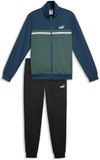Puma Poly Colorblock Trainingspak Blauw XL Man