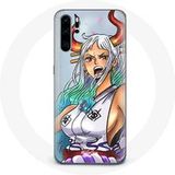 Maniacase Etui voor Huawei P30 Yamato One Piece Anime Manga