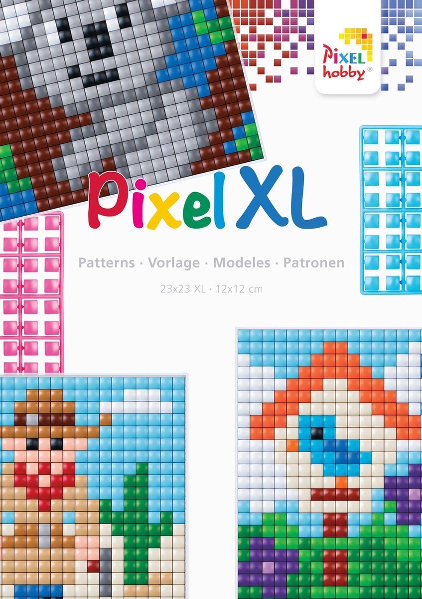 PIXELHOBBY A5 Patronen Boekje Pixel XL - 12x12 cm - 23x23 XL