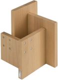 Artelegno Kombi Bloc magnétique pour couteaux / support ustensiles de cuisine - Hêtre
