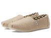 TOMS Alpargata Heritage Canvas Mocassin zool voor dames, Natuurlijk., 37.5 EU