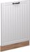 Vicco Fame-Line Façade de lave-vaisselle – 60 cm sans plan de travail Blanc Style champêtre