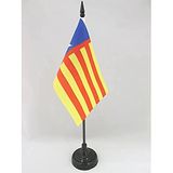 AZ FLAG Tafelvlag Valenciaanse Gemeenschap onafhankelijkheid 15x10 cm
