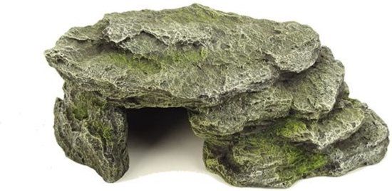 Smulders Blue Belle Aquarium decoratie - Mos grot - 18.9x12.1x8.9 cm