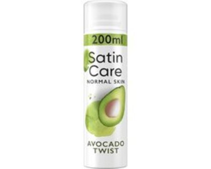 Gillette Venus Satin Care Avocado Twist Scheergel - 200 ml