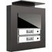 m-e modern-electronics ADV-1020 A Vistadoor Unité extérieure pour interphone audio pour maison de deux familles câblée anthracite