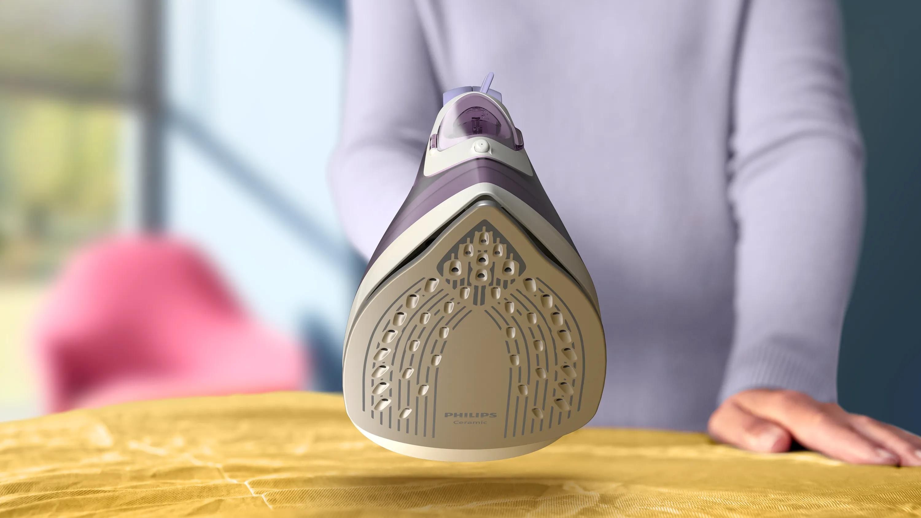 Philips 2000 series DST2020/30 Steam Iron - Ceramic Soleplate - 2000W