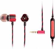 iTek Taurus IE100 In-ear Stereofonisch Zwart, Rood
