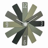 TFA Dostmann Clock in The Box analoge wandklok, 60.3020.04, groen
