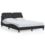 VidaXL Bedframe Zwart Kunstleer 180x200 cm