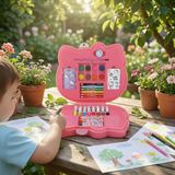 Merkloos / Sans Marque No brand hello kitty tekenkoffer 35-delig