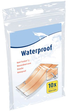 Bevaplast Wondpleister Waterproof 10x6cm 10st