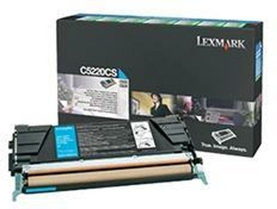 Lexmark Toner 00C5220CS Cyaan
