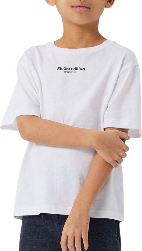 Name It Brody Regular SS T-shirt Boys - Size 158/164 - White