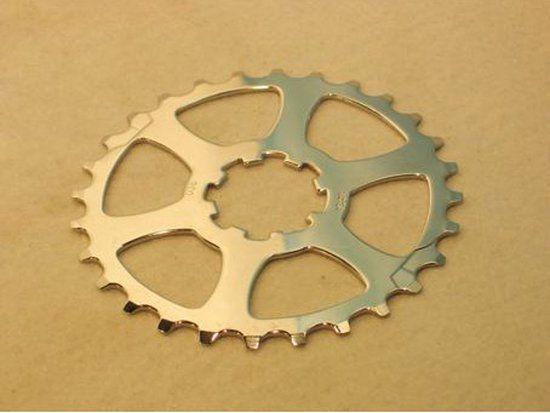 Miche Krans 28T Campa 9V - Zilver - Stadsfiets