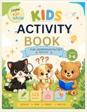 Kids Activity Book: 6-in-1 Fun Learning Activities Including Tracing, Missing Number, Matching & More for Kids Ages 3–6
