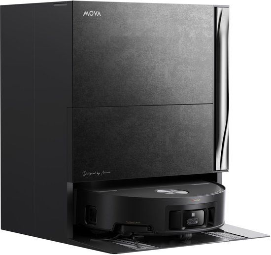 Mova Z70 Ultra Roller Robotstofzuiger Stone Zwart