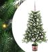 vidaXL Kerstboom met 150 LED met standaard Groen 90 cm PE