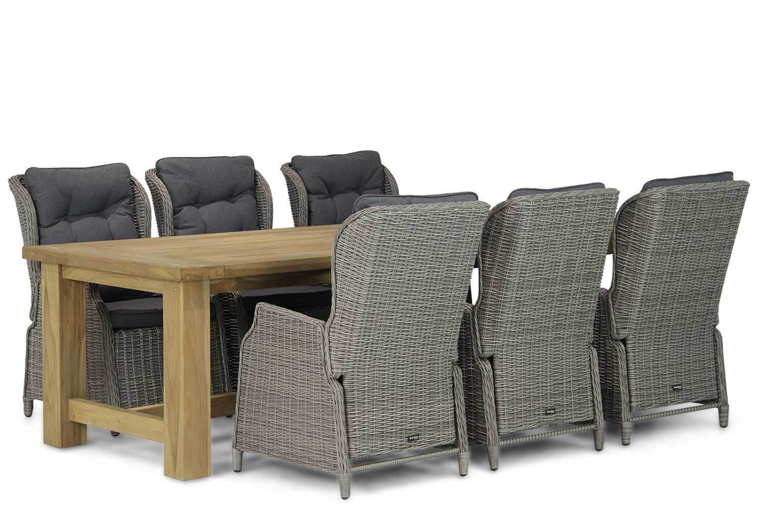 Garden Collections Edingburgh/Fourmile 260 cm dining tuinset 7-delig