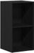 vidaXL Boîte de rangement 71x34x36 cm aggloméré chêne noir