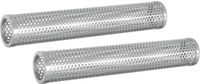 vidaXL Rookbuis - 2 stuks - Ø 5 x 30 cm - Roestvrij staal 304 - zilver