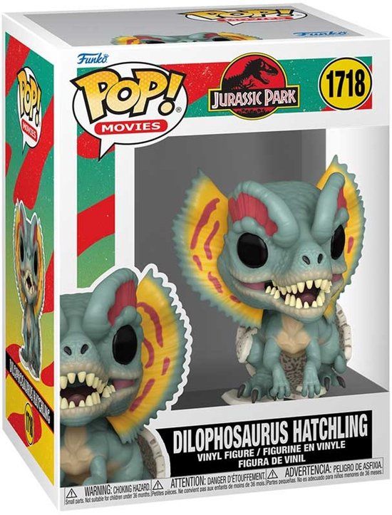 Funko Jurassic Park Dilophosaurus Hatchling vinylfiguur