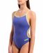 Arena Dames zwempak uit 1 stuk Lace Solid, Maat 36, future dusk/black/artic li