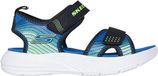 Skechers MICROSPEC-SPLASH Jongens Sandalen - Zwart