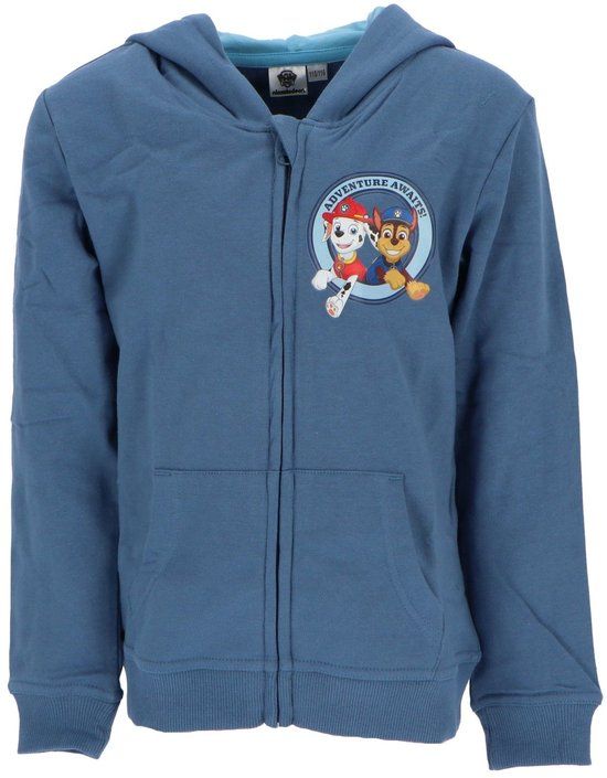 4KidsOnly Paw Patrol Sweatjacket - Blauw