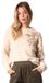 Deeluxe Nadita Pullover Beige 2XL Femme