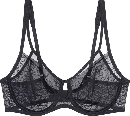 Triumph Signature Sheer W01 EX Dames Beha - Zwart - Maat E085