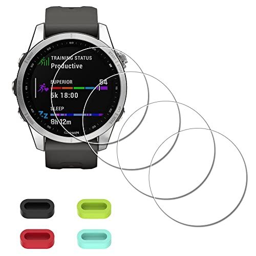 iDaPro Screen Protector voor Garmin fenix 7S Solar / 7S / 7S Sapphire Solar Horloge - 4 stuks