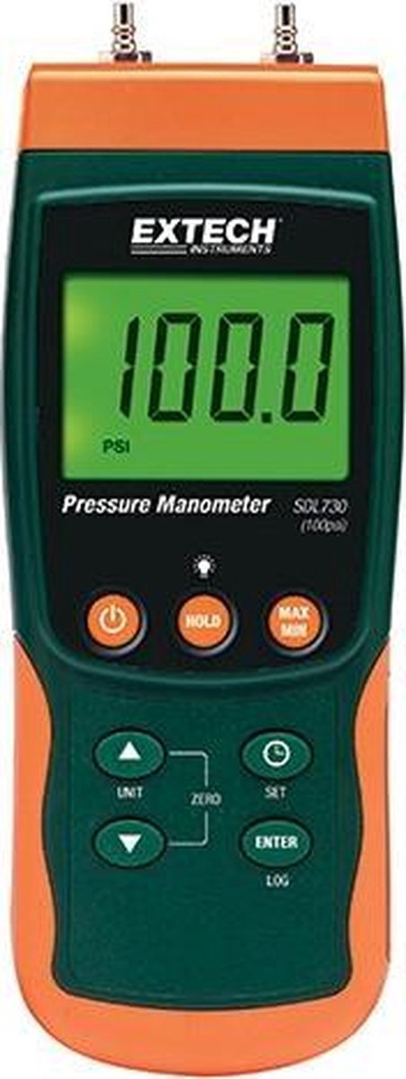 EXTECH SDL730: Differentiële druk Manometer/Datalogger