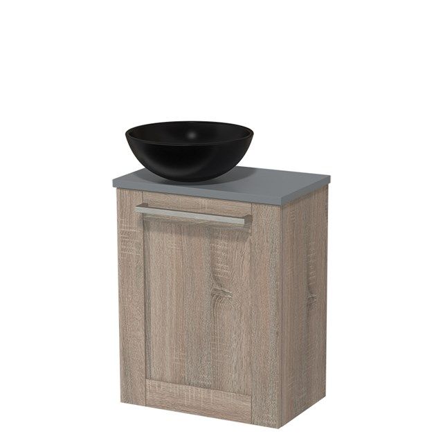 Maxaro Modulo Toiletmeubel 41 cm - Middengrijs